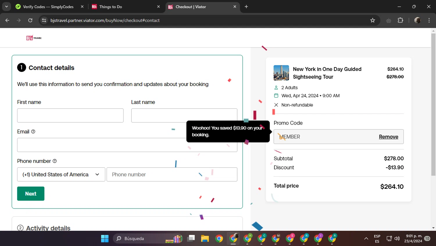 BJ's Wholesale Club Promo Codes 5 Off August 2024