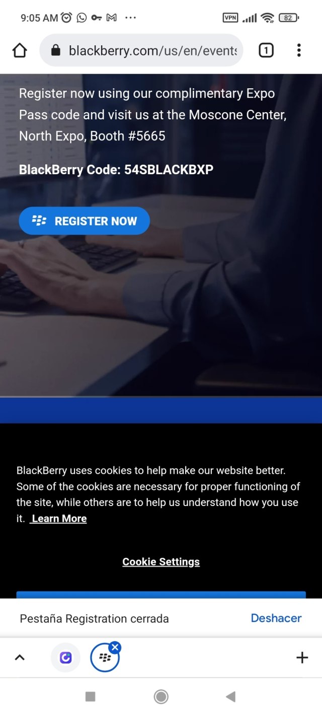 BlackBerry checkout page showing BlackBerry promo code box | Screenshot taken by SimplyCodes community member on Sep 22, 2022