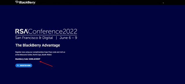 BlackBerry checkout page showing BlackBerry promo code box | Screenshot taken by SimplyCodes community member on Nov 19, 2022