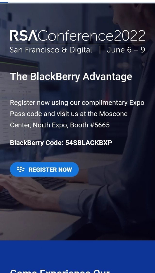 BlackBerry checkout page showing BlackBerry promo code box | Screenshot taken by SimplyCodes community member on Aug 24, 2022