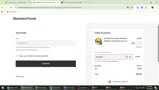 Blackbird Foods coupon verification screenshot