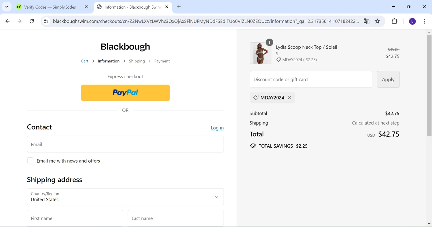 Blackbough Swim Promo Codes 10 Off June 2024