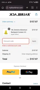 BLACKFRIDAY10 coupon verification screenshot