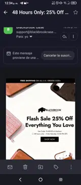 flash25 coupon verification screenshot