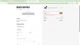 Black Buffalo coupon verification screenshot