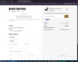Black Buffalo coupon verification screenshot