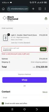 4JQZ2C3V coupon verification screenshot