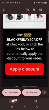 BLACKFRIDAY20%OFF coupon verification screenshot