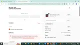 WELCOME coupon verification screenshot