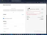 Black Orchid coupon verification screenshot