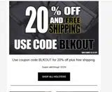 Blacksmith Tactical coupon verification screenshot