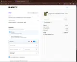 BlackTie coupon verification screenshot