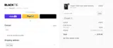 BlackTie coupon verification screenshot