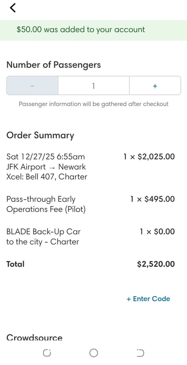 Blade promo code screenshot showing code VALERIEW781 applied at Blade checkout page. Uploaded by SimplyCodes community member aguirremariagabriela on Dec 25, 2025