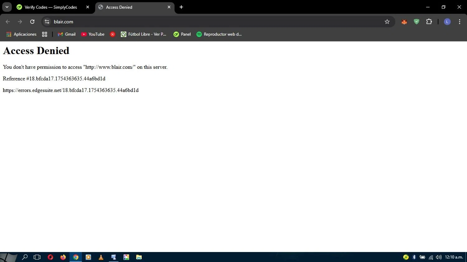 Blair promo code screenshot showing code B3PHQ applied at Blair checkout page. Uploaded by SimplyCodes community member YOHALYSANCHEZ on Aug 5, 2025