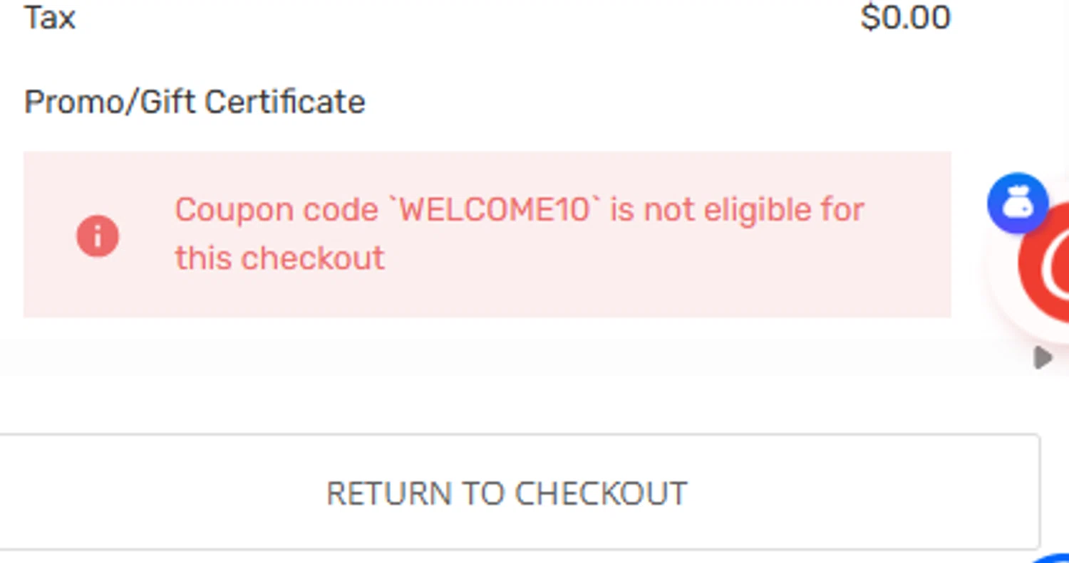 BlairTech promo code screenshot showing code WELCOME10 applied at BlairTech checkout page. Uploaded by SimplyCodes community member CleverLynx5188 on May 23, 2025