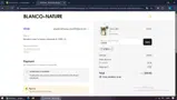 Blanco By Nature coupon verification screenshot