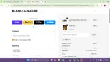 Blanco By Nature coupon verification screenshot