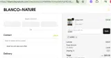 Blanco By Nature coupon verification screenshot