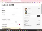 Blanco By Nature coupon verification screenshot