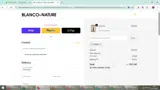 Blanco By Nature coupon verification screenshot