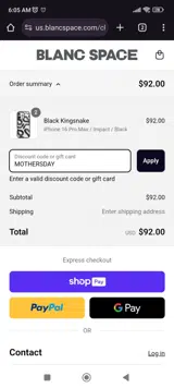 MOTHERSDAY coupon verification screenshot