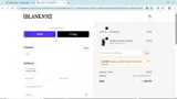 BLANKBFF coupon verification screenshot