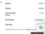 Blaze Defense Systems coupon verification screenshot
