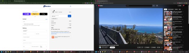 Blenders Eyewear checkout page showing Blenders Eyewear discount code box | Screenshot taken by SimplyCodes community member on Aug 22, 2025