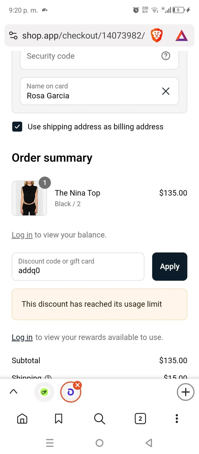 Bleusalt promo code screenshot showing code addq0 applied at Bleusalt checkout page. Uploaded by SimplyCodes community member DiscountCollector1489 on Aug 26, 2025