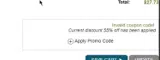 BlindsChalet coupon verification screenshot