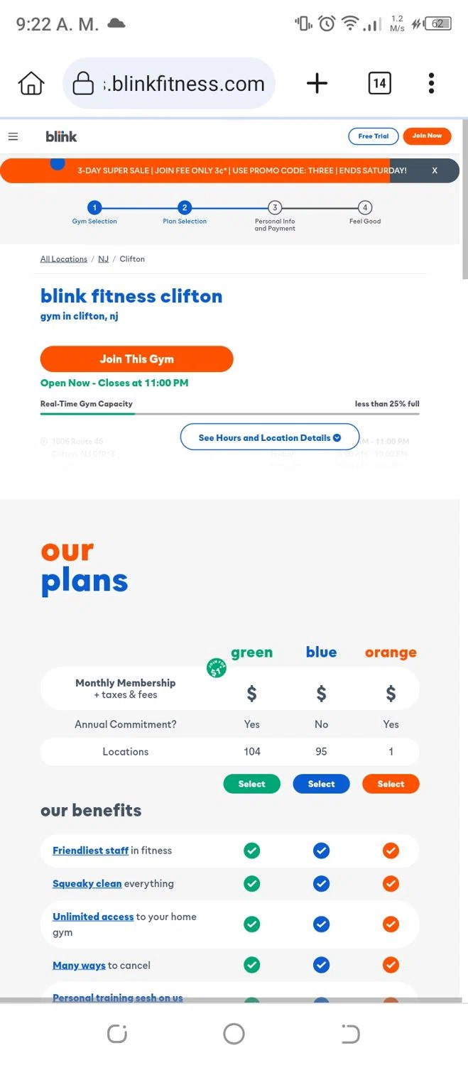 Blink Fitness Promo Codes 1 Off Coupons Jan 2025