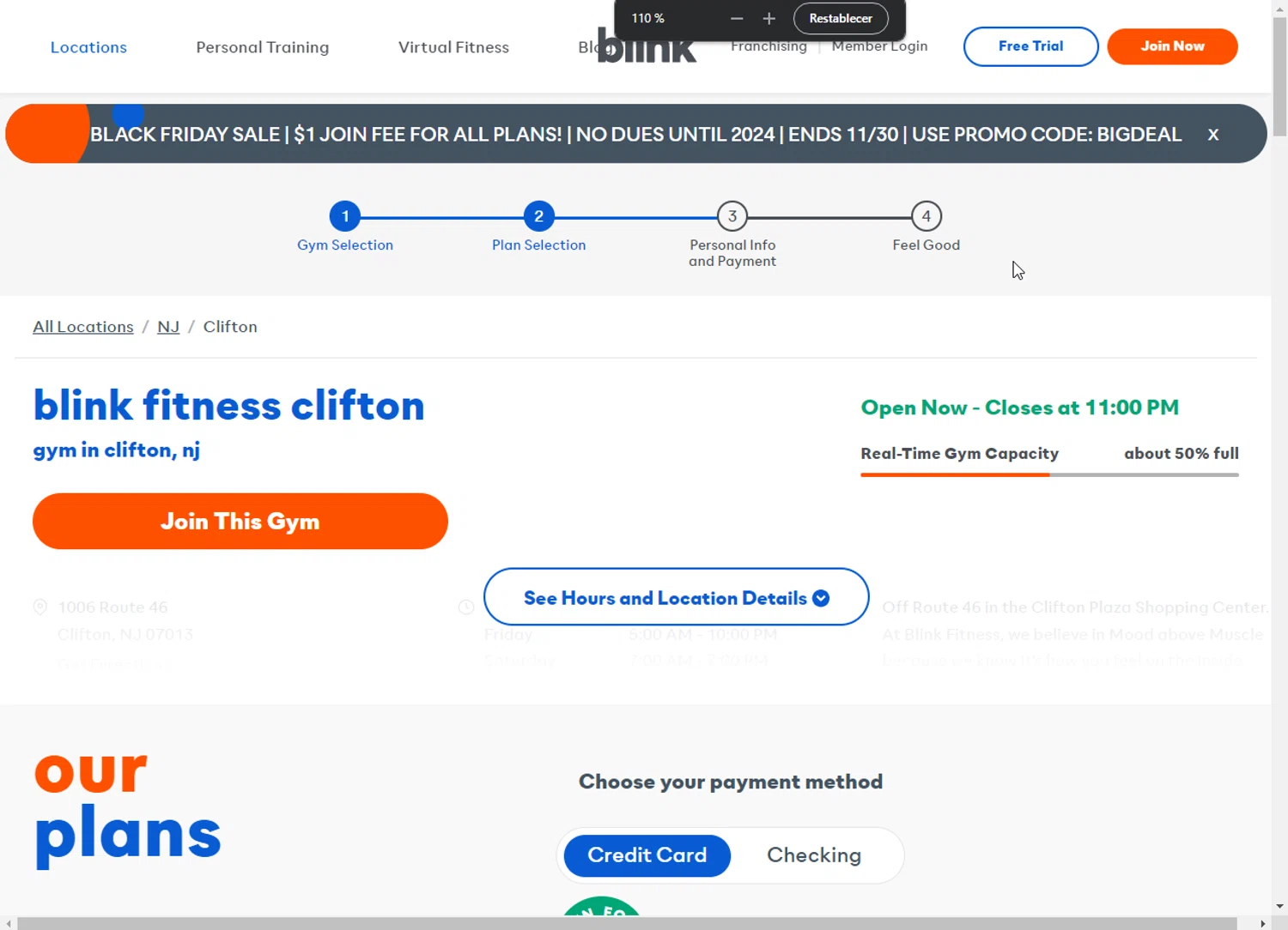 Blink Fitness Promo Codes 1 Off Coupons Jan 2025
