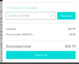 DAILYCOUPON coupon verification screenshot