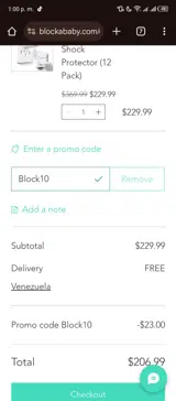 Block10 coupon verification screenshot