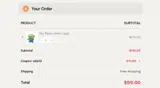 SALE02 coupon verification screenshot