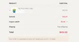 SALE04 coupon verification screenshot