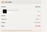 tsei coupon verification screenshot