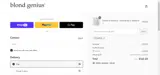 Blond Genius coupon verification screenshot