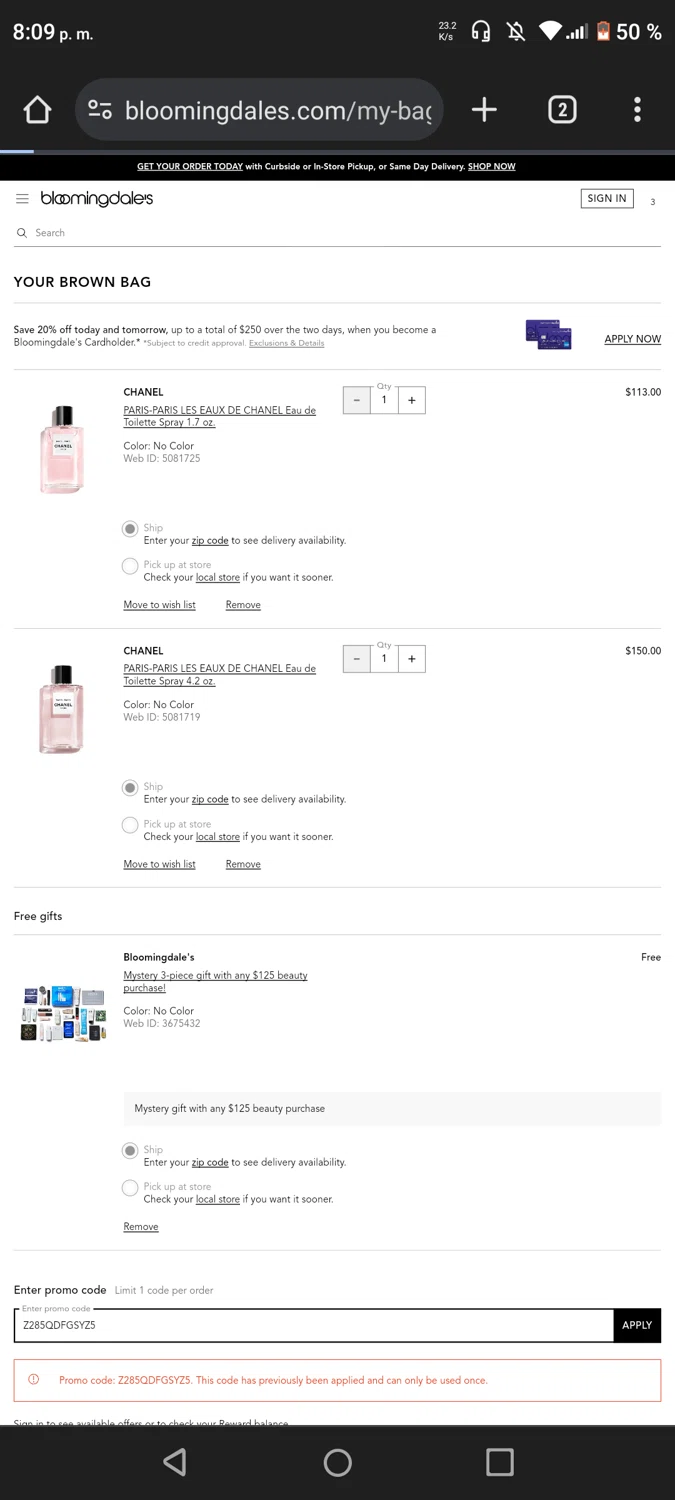 Bloomingdale's Promo Codes 15 Off August 2024