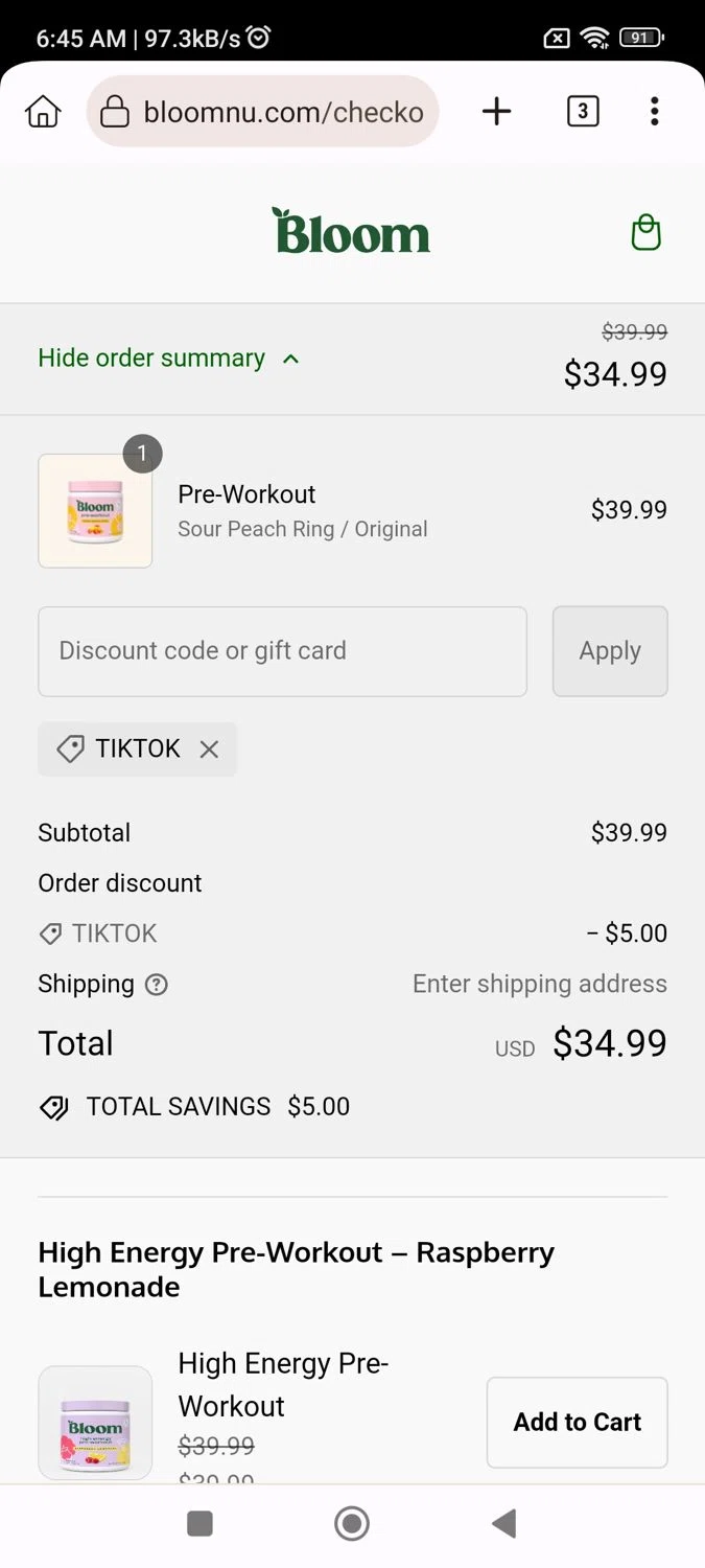 Bloom Nutrition Discount Codes 15 Off October 2024