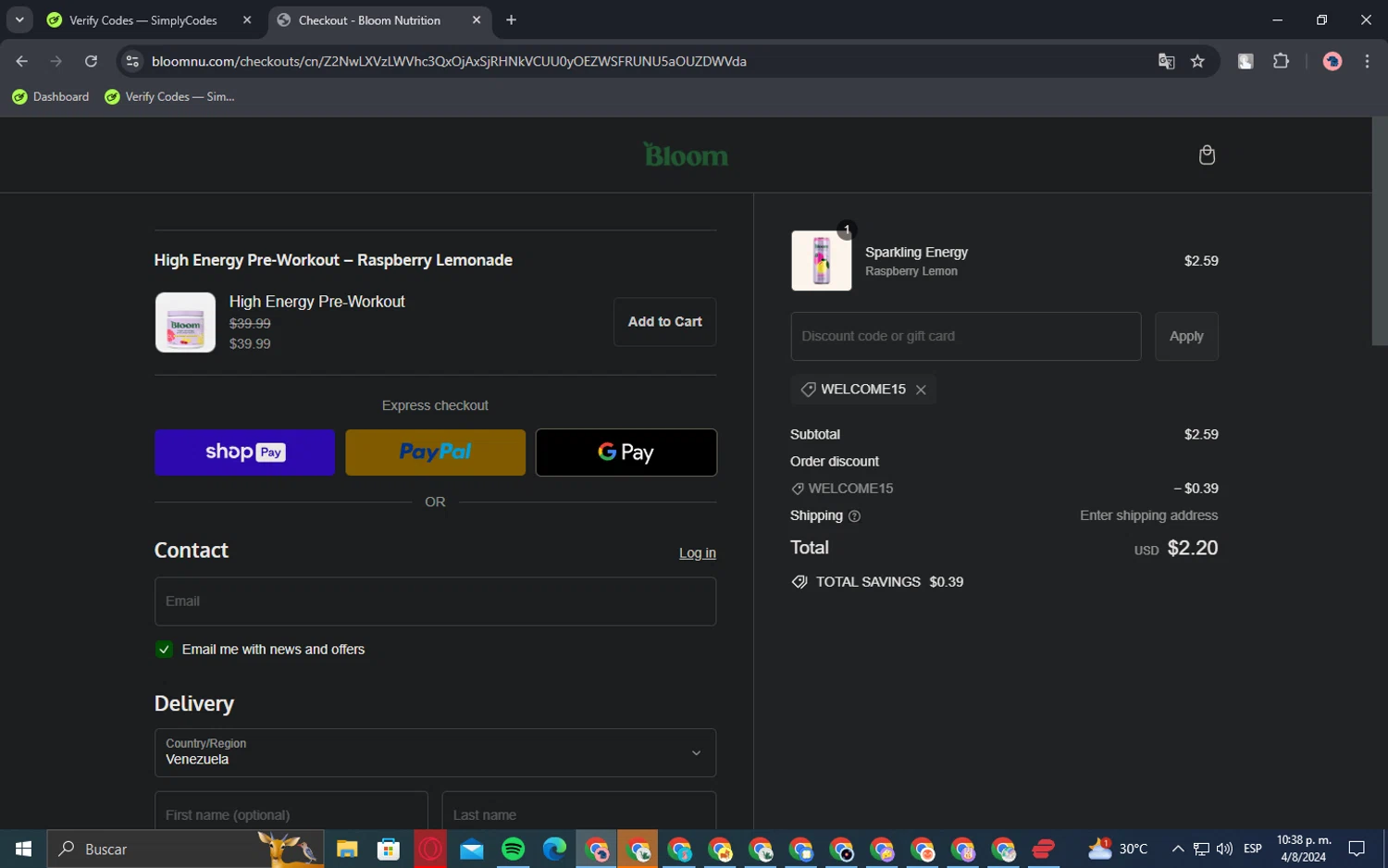 Bloom Nutrition Discount Codes 15 Off September 2024