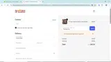 Thanksgiving coupon verification screenshot