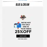 EARLY coupon verification screenshot