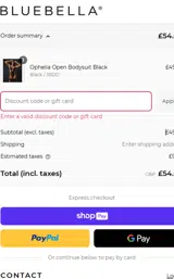 10OFF coupon verification screenshot