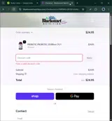treats coupon verification screenshot