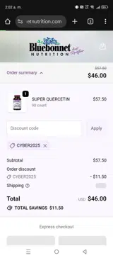 CYBER2025 coupon verification screenshot