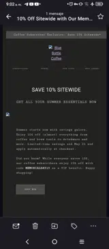 MEMORIALDAY15 coupon verification screenshot