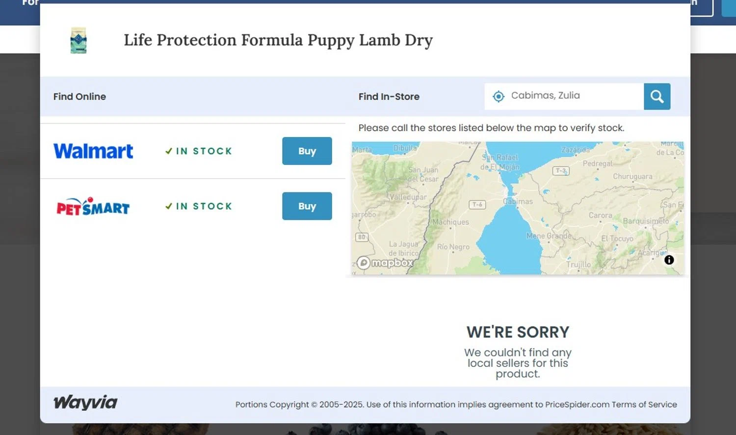 Blue Buffalo promo code screenshot showing code SWEEPSTAKES applied at Blue Buffalo checkout page. Uploaded by SimplyCodes community member Olorinnnnn on Jul 31, 2025