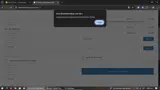 Blue Button Shop coupon verification screenshot